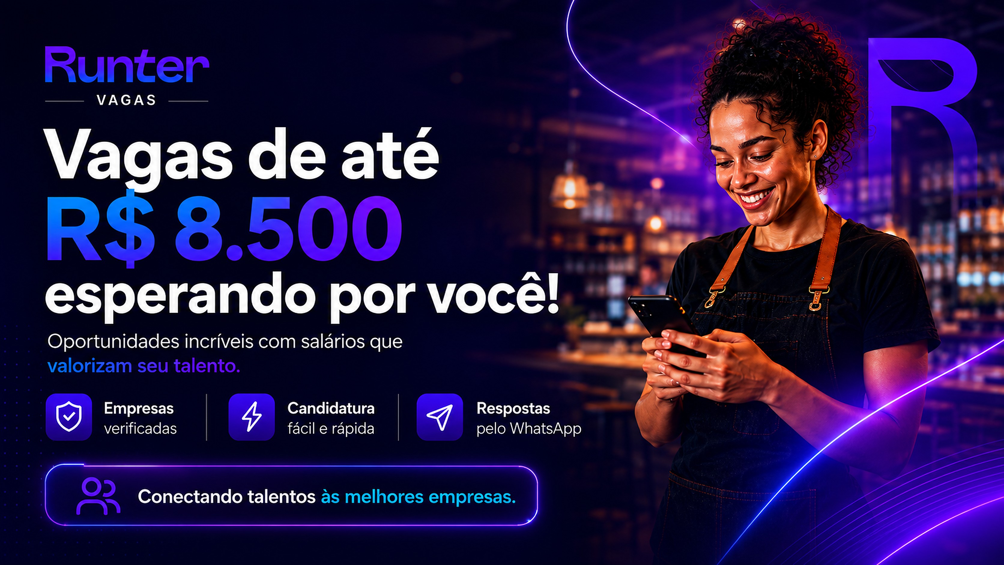 Vagas de até R$ 8.500 esperando por você